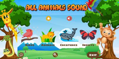 Poster Animals and Birds Sounds for K