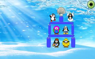 Penguin Throw Game:Kids -FREE! capture d'écran 2