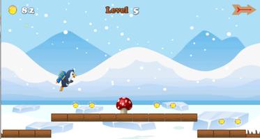 Flying Penguins Game in The sky syot layar 2