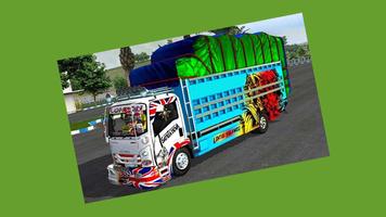 Mod Bussid Truck Knalpot Sous โปสเตอร์