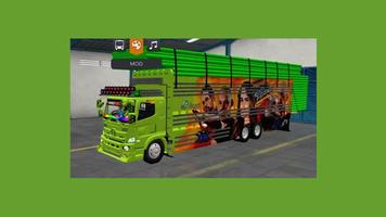 Mod Bussid Truck Knalpot Sous screenshot 2