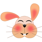 Bunny Alice big ears rabbit icône