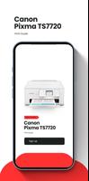 Canon Pixma TS7720 Print Guide poster