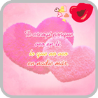 frases bonitas de amor ícone