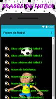 Frases de futbol الملصق