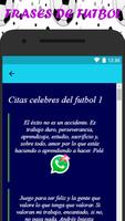Frases de futbol تصوير الشاشة 1