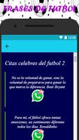 Frases de futbol تصوير الشاشة 2