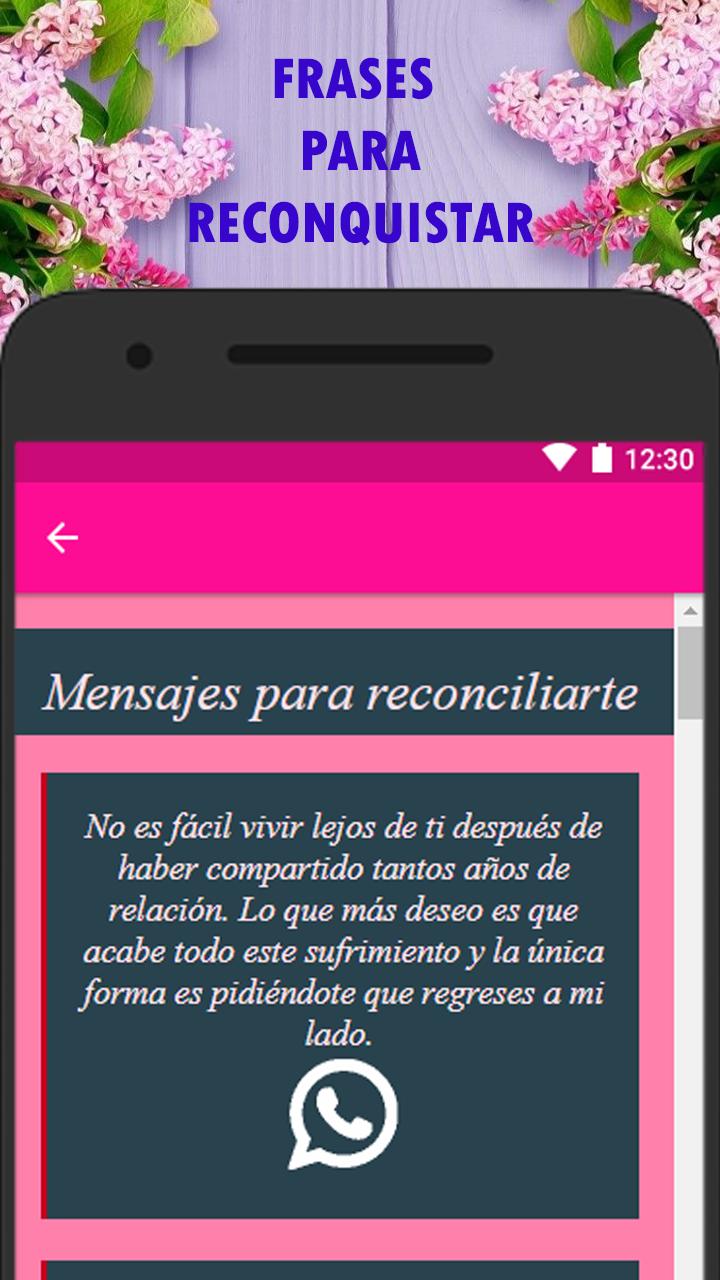 Frases para reconquistar APK für Android herunterladen Frases para reconquistar APK für Android herunterladen