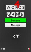 4 Words Game 海報