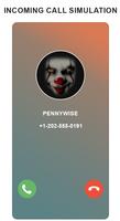scary clown fake video call captura de pantalla 2