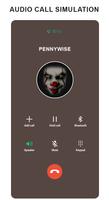 scary clown fake video call captura de pantalla 3