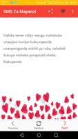 Swahili SMS Za Mapenzi تصوير الشاشة 2