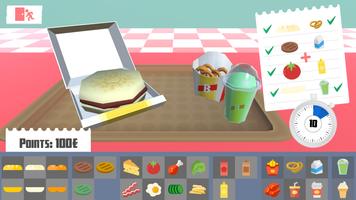 Burger Kids 3D ảnh chụp màn hình 1