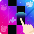 Piano pink peepa pig tiles