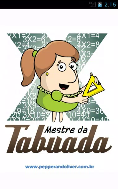 Mestre da tabuada: jogo educativo