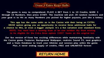 Draw 3 Extra Keno Balls syot layar 3