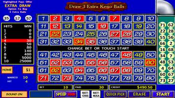 برنامه‌نما Draw 3 Extra Keno Balls عکس از صفحه