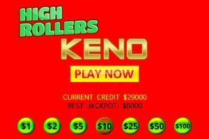 High Rollers KENO capture d'écran 2