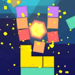 Скачать Hexagon Tower Balance Blocks XAPK