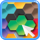 Hexagon Graph: Geometry Puzzle icono