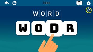 Words Unscramble постер