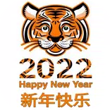 Happy Chinesse New Year Sickers 2022