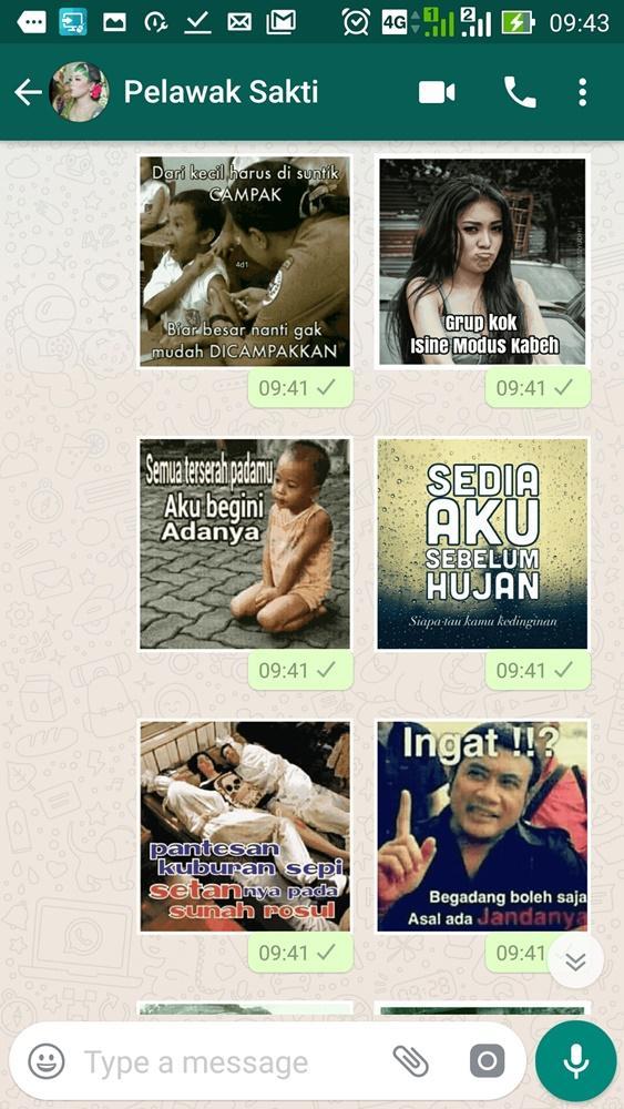 Cara Download Gambar Lucu Di Whatsapp