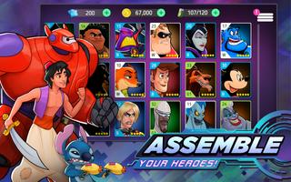 برنامه‌نما Disney Heroes عکس از صفحه