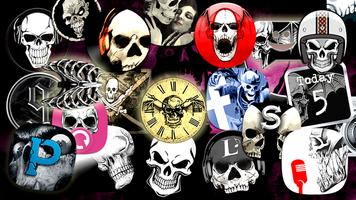 Skull theme تصوير الشاشة 1