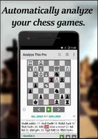 برنامه‌نما Chess - Analyze This (Pro) عکس از صفحه