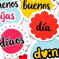 Buenos Días Stickers