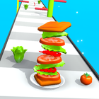 Icona Sandwich Stack Run 3D