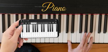 Learn Piano - Real Keyboard plakat
