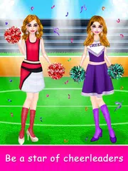 Cheerleader Makeup Salon Games APK 下載