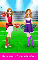 Cheerleader Makeup Salon Games APK 下載