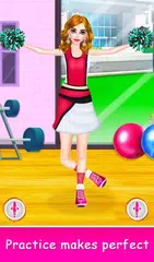 Cheerleader Makeup Salon Games APK 下載