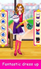 Cheerleader Makeup Salon Games APK 下載