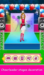 Cheerleader Makeup Salon Games APK 下載
