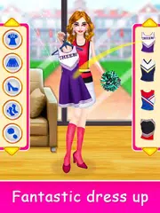 Cheerleader Makeup Salon Games APK 下載