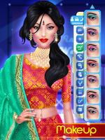 Maquillage De Mariage Indien Affiche