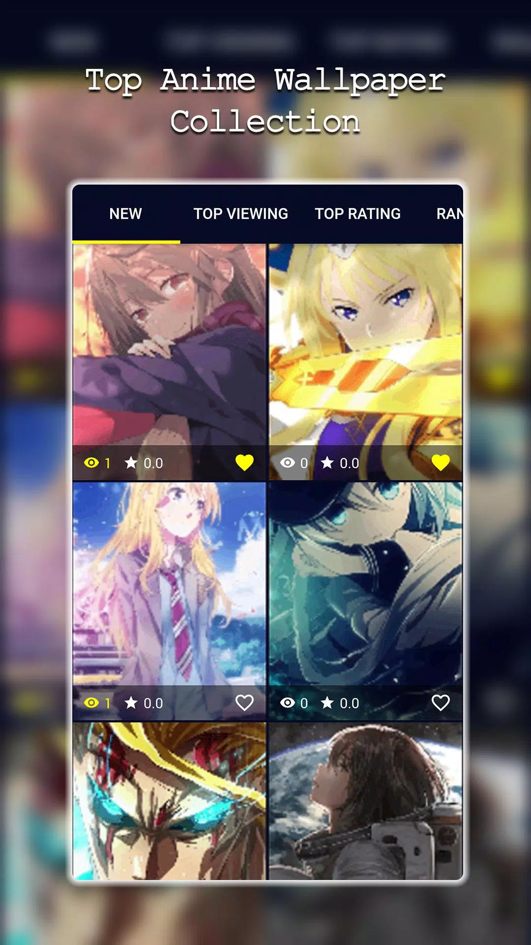 Anime Live Wallpapers APK pour Android Télécharger