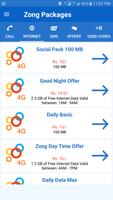 All Zong Packages Free screenshot 1