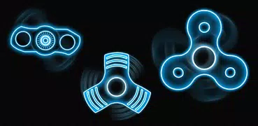 Fidget spinner glow