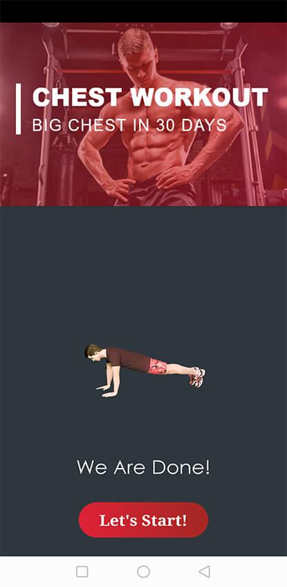 Описание для Perfect chest workout.