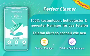 Perfect Cleaner - Telefon läuft so schnell wie neu APK Herunterladen