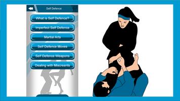 Perfect Self Defence app Affiche