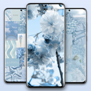 Aesthetic Light Blue Wallpaper APK