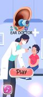 Jeu de médecin de l'oreille Affiche