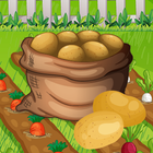 Aardappelchips spel-icoon