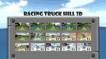 Truck Racing Colline3D Excited Affiche